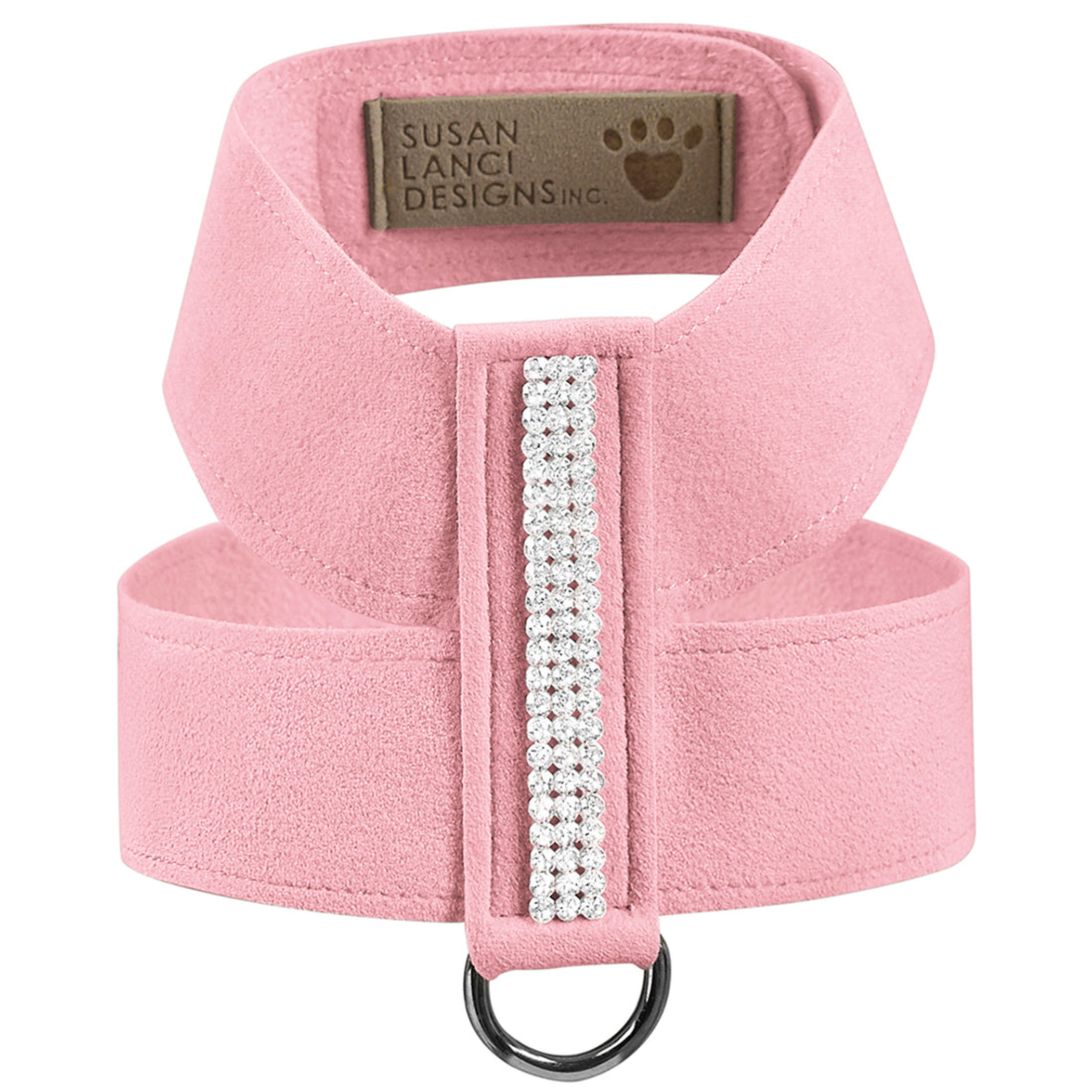 Susan Lanci Designs 3 Row Giltmore Crystals Dog Harness. SALE ITEM!