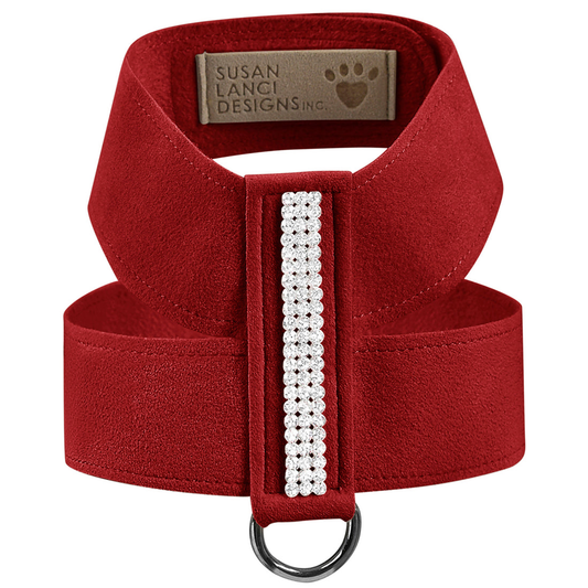 Susan Lanci Designs 3 Row Giltmore Crystals Dog Harness. SALE ITEM!