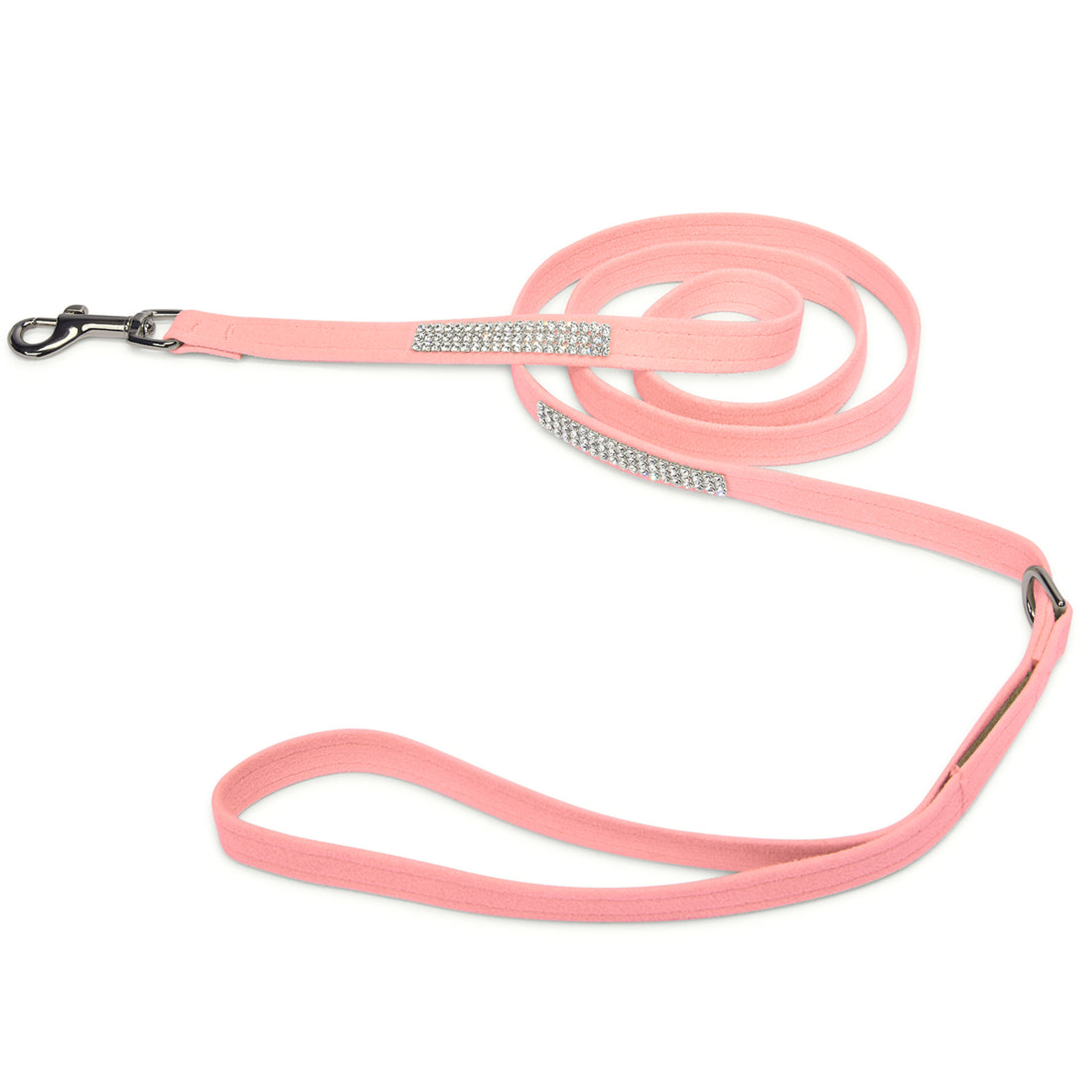 Susan Lanci Designs 3 Row Giltmore Crystals Dog Leash. SALE ITEM!