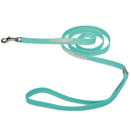 Susan Lanci Designs 3 Row Giltmore Crystals Dog Leash. SALE ITEM!