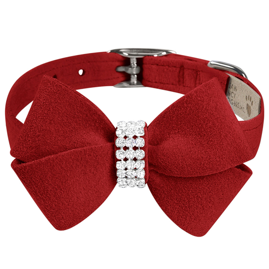 Susan Lanci Designs Nouveau Bow Dog Collar