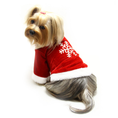 Load image into Gallery viewer, Velour Holiday Shirt with Sparkling Silver Snowflake
